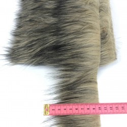 Geniş Kapiçino Suni Kürk Yapay Peluş Şerit En 5 Cm-SKRK10-1000