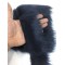 Geniş Lacivert Suni Kürk Yapay Peluş Şerit En 5 Cm-SKRK10-1008