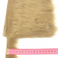 Vizon Suni Kürk Yapay Peluş Şerit İnce-SKRK4-1009