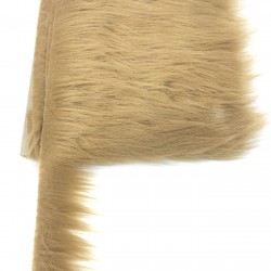 Vizon Suni Kürk Yapay Peluş Şerit İnce-SKRK4-1009