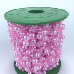 Pembe Saçaklı Misinalı İnci-SMI-21 Pembe Saçaklı Misinalı İnci-SMI-21