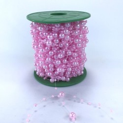 Pembe Saçaklı Misinalı İnci-SMI-21 Pembe Saçaklı Misinalı İnci-SMI-21