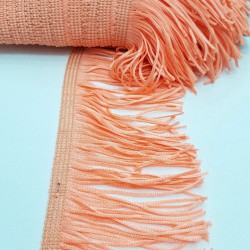 Turuncu Saçak Şerit Püskül 10 cm 1 mt-SP-1007