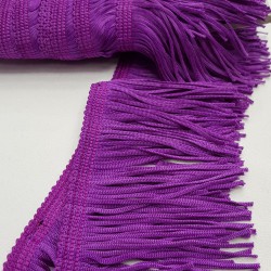 Mor İthal Şerit Püskül 15 cm ( 1 mt )-SP-1011 Mor İthal Şerit Püskül 15 cm ( 1 mt )-SP-1011