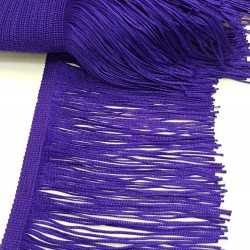 Mor İthal Şerit Püskül 15 cm ( 1 mt )-SP-1013 Mor İthal Şerit Püskül 15 cm ( 1 mt )-SP-1013