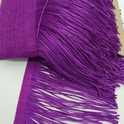 Mor İthal Şerit Püskül 15 cm ( 1 mt )-SP-1015 Mor İthal Şerit Püskül 15 cm ( 1 mt )-SP-1015