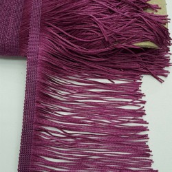 Mürdüm İthal Şerit Püskül 15 cm ( 1 mt )-SP-1018 Mürdüm İthal Şerit Püskül 15 cm ( 1 mt )-SP-1018