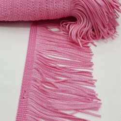 Pembe Saçak Şerit Püskül 8 cm 1 mt-SP-1027 Pembe Saçak Şerit Püskül 8 cm 1 mt-SP-1027