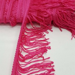 Fuşya Saçak Şerit Püskül 10 cm 1 mt-SP-1039 Fuşya Saçak Şerit Püskül 10 cm 1 mt-SP-1039