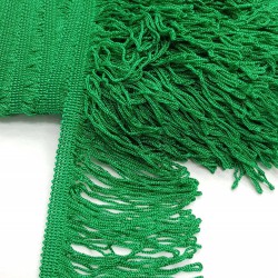 Yeşil Saçak Şerit Püskül 10 cm 1 mt-SP-1040 Yeşil Saçak Şerit Püskül 10 cm 1 mt-SP-1040