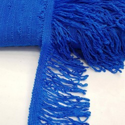 Mavi Saçak Şerit Püskül 10 cm 1 mt-SP-1041 Mavi Saçak Şerit Püskül 10 cm 1 mt-SP-1041