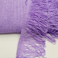 Lila Saçak Şerit Püskül 7 cm 1 mt-SP-1047 Lila Saçak Şerit Püskül 7 cm 1 mt-SP-1047
