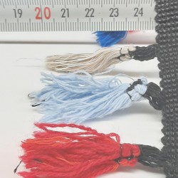 Rengarenk Pamuk Saçaklı Püskül-SP-1061 Rengarenk Pamuk Saçaklı Püskül-SP-1061