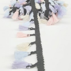 Pudra Krem Pamuk Saçak Püskül-SP-1066 Pudra Krem Pamuk Saçak Püskül-SP-1066