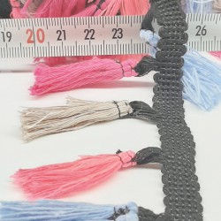 Karnaval Pamuk Saçak Şerit-SP-1074 Karnaval Pamuk Saçak Şerit-SP-1074