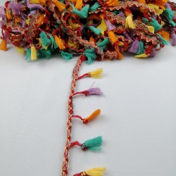 Karışık Renkli Saçak Püskül 3-SP-1077 Karışık Renkli Saçak Püskül 3-SP-1077