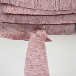 Pembe Renk İp Saçak Püskül-SP-1092 Pembe Renk İp Saçak Püskül-SP-1092