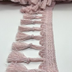 Pembe Topuzlu Sa&ccedil;ak Şerit P&uuml;sk&uuml;l-SP-1094