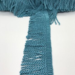 Petrol Mavi Bulyon Saçak Püskül-SP-1098