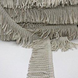 Krem Bulyon Saçak Püskül -SP-1103