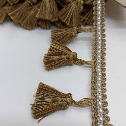 Vizon İncili Topuzlu Saçak Püskül-SP-1104