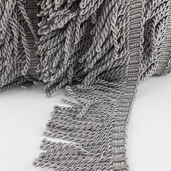 Taş Rengi Bulyon Burgulu Saçak Püskül-SP-1134