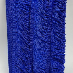 Saks Mavi Bulyon Saçak Püskül-SP-1152