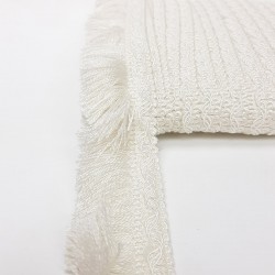 Açık Krem İp Püskül Saçak Şerit-SP-1200 Açık Krem İp Püskül Saçak Şerit-SP-1200