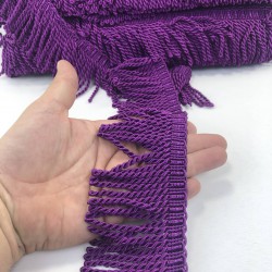 Mor Bulyon Saçak Püskül-SP-1237