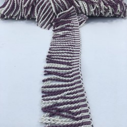 Mor Krem Bulyon Saçak Püskül-SP-1239