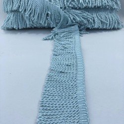 Açık Turkuaz Bulyon Saçak Püskül-SP-1240