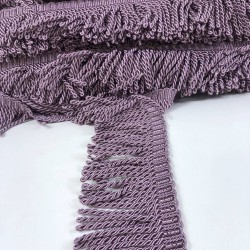 Gül Kurusu Rengi Bulyon Saçak Püskül-SP-1262