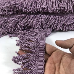 Gül Kurusu Rengi Bulyon Saçak Püskül-SP-1262