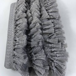 Gümüş Simli Topuzlu Saçak Püskül-SP-1264