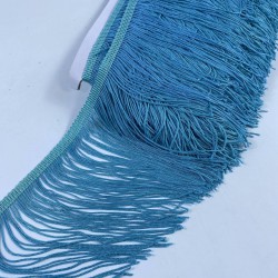 Turkuaz Saçak Püskül 15 Cm -SP-1266