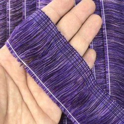 Mor Kırçıllı İp Saçak Püskül-SP-1288 Mor Kırçıllı İp Saçak Püskül-SP-1288