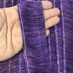 Mor Kırçıllı İp Saçak Püskül-SP-1288 Mor Kırçıllı İp Saçak Püskül-SP-1288