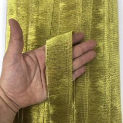 Koyu Gold Parlak İp Saçak Püskül-SP-1289 Koyu Gold Parlak İp Saçak Püskül-SP-1289