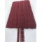Bordo Çaprazlı Dekoratif Saçak Şerit Püskül-SP-1305