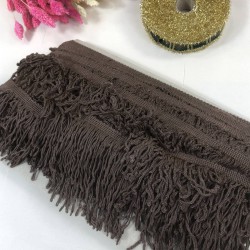 Kahverengi Saçak Püskül En 7 Cm 1 Metre-SP-1315 Kahverengi Saçak Püskül En 7 Cm 1 Metre-SP-1315