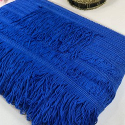 Mavi Saçak Püskül En 10 Cm 1 Metre-SP-1320 Mavi Saçak Püskül En 10 Cm 1 Metre-SP-1320