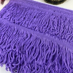 Lila Saçak Püskül En 10 Cm 1 Metre-SP-1322 Lila Saçak Püskül En 10 Cm 1 Metre-SP-1322