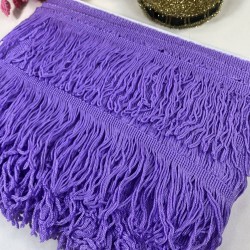 Lila Saçak Püskül En 10 Cm 1 Metre-SP-1322 Lila Saçak Püskül En 10 Cm 1 Metre-SP-1322