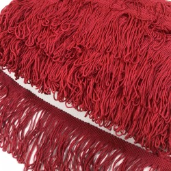 Kırmızı Saçak Püskül En 10 Cm 1 Metre-SP-1324