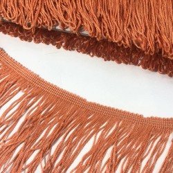 Turuncu Saçak Püskül En 20 Cm 1 Metre-SP-1329