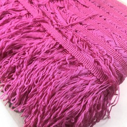 Fuşya Saçak Püskül En 20 Cm 1 Metre-SP-1330 Fuşya Saçak Püskül En 20 Cm 1 Metre-SP-1330