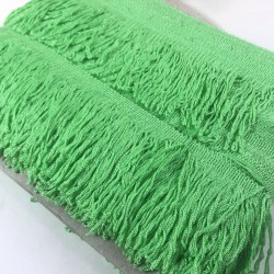 Açık Yeşil Saçak Püskül En 20 Cm 1 Metre-SP-1331 Açık Yeşil Saçak Püskül En 20 Cm 1 Metre-SP-1331