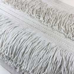 Koyu Krem İp Saçak Püskül En 20 Cm 1 Metre-SP-1333 Koyu Krem İp Saçak Püskül En 20 Cm 1 Metre-SP-1333