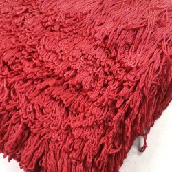 Kırmızı Saçak Püskül En 20 Cm 1 Metre-SP-1335 Kırmızı Saçak Püskül En 20 Cm 1 Metre-SP-1335