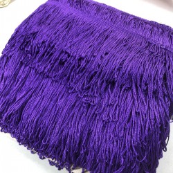 Mor Saçak Püskül En 20 Cm 1 Metre-SP-1336 Mor Saçak Püskül En 20 Cm 1 Metre-SP-1336